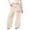 z260731-Beige-c, variant on XEGLSBU Girls Pants Size 10-12 Wide Leg Girl's Baggy Sweatpants Lightweight Straight Leg Athletic Pants with Pockets Size 11-12 Years