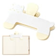 thumbnail image 3 of 4Pc Cat Page Clips Cat Page Clips Plastic For Office Desk Textbook (C), 3 of 5