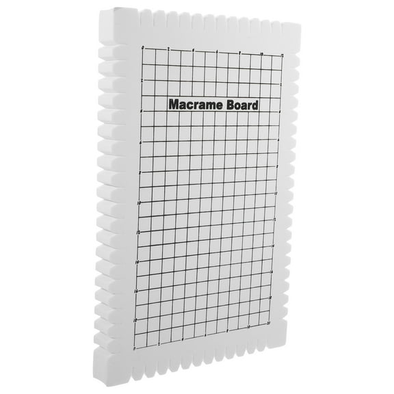 MLINS Foam Macrame Board Foam Board Grid Rope Knotting Board For Knotting Project Grid Macrame Board Macrame Board Foam Board For Knitting Crafts Knotting Project
