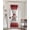 Multicolor, variant on Valentine Gnomes Blackout Curtains, French Door Curtains for Door Window, I Love U Red Buffalo Plaid Love Heart Privacy Drapery for Patio/Sidelight Doors, 1 Panel with Tieback, 54 x 72 Inches