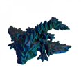 thumbnail image 1 of 3D Printed Baby Crystal Dragon Figurine, 1 of 1