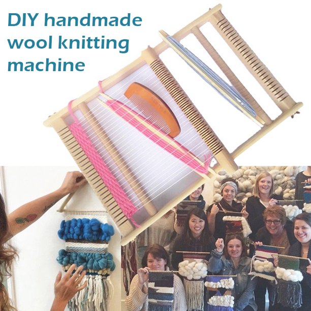 Karcher Weaving Loom Starter Kit Wooden DIY Weaving Loom Kit Multi