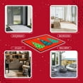 thumbnail image 5 of Yaoyar Red Xmas Christmas Welcome Doormat, Winter Home Decor Switch Rug Door Mat Floor Mat for Indoor Outdoor 16x24IN, 5 of 6