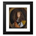 thumbnail image 2 of John Greenhill 12x14 Black Modern Framed Museum Art Print Titled - James II as Duke of York, 2 of 5