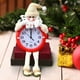 thumbnail image 5 of Reloj navideño, decoración de mesita de noche, pequeño reloj de regalo, lindo despertador silencioso, reloj despertador, 5 of 7