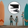 thumbnail image 1 of Peine para quitar cera de tabla de surf Macarena Peine de cera para tablas de surf negro, 1 of 8