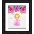 thumbnail image 1 of Robinson, Tamara 15x18 Black Ornate Wood Framed with Double Matting Museum Art Print Titled - Princess Flowers, 1 of 4