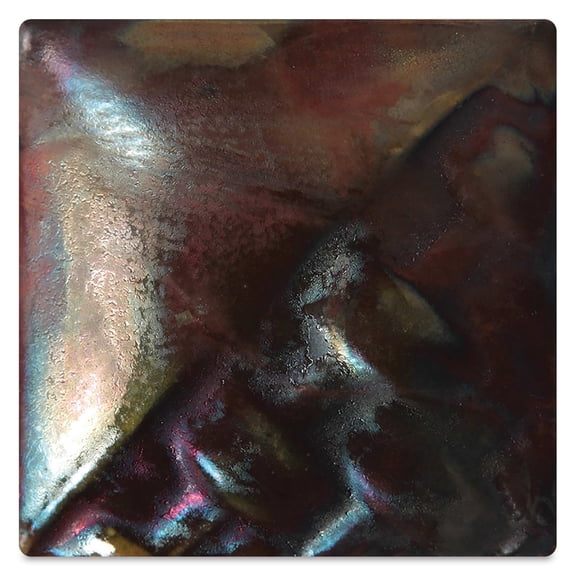 Mayco Raku Glaze - Oil Slick, RK107, Pint