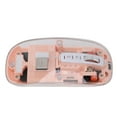 thumbnail image 1 of Transparent  Mouse, Rechargeable  Mouse with Silent Click, Seven Color Breathing Light, 800, 1200, 1600 DPI,3 Devices Connection,  8.1 10..., 1 of 7