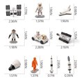 thumbnail image 1 of 10pcs Pequeño astronauta Figurina Astronauta Figura Exploración del espacio de juguetes para niños BRETOYIN BRETOYIN, 1 of 2