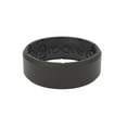 thumbnail image 1 of Groove Life Silicone Wedding Ring for Men - Breathable Rubber Rings for Men, Lifetime Coverage, Unique Design, Comfort Fit Mens Ring - Edge Original Black/Black Size 8-14, 1 of 4