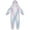 Pastel Pink and Blue Plaid, variant on Soft Big Kids Onesie Pajamas Cozy Loose-Fit Jumpsuits for kids with Pockets for Christmas Lounge & Play Pastel Pink and Blue Plaid