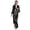 Black, variant on CAIXIA Mother Of The Bride Dresses Elegant Sparkling Sequin Long Sleeve Slit Dress For Women Fall Winter Loose Fit Comfortable Party And Daily Wear