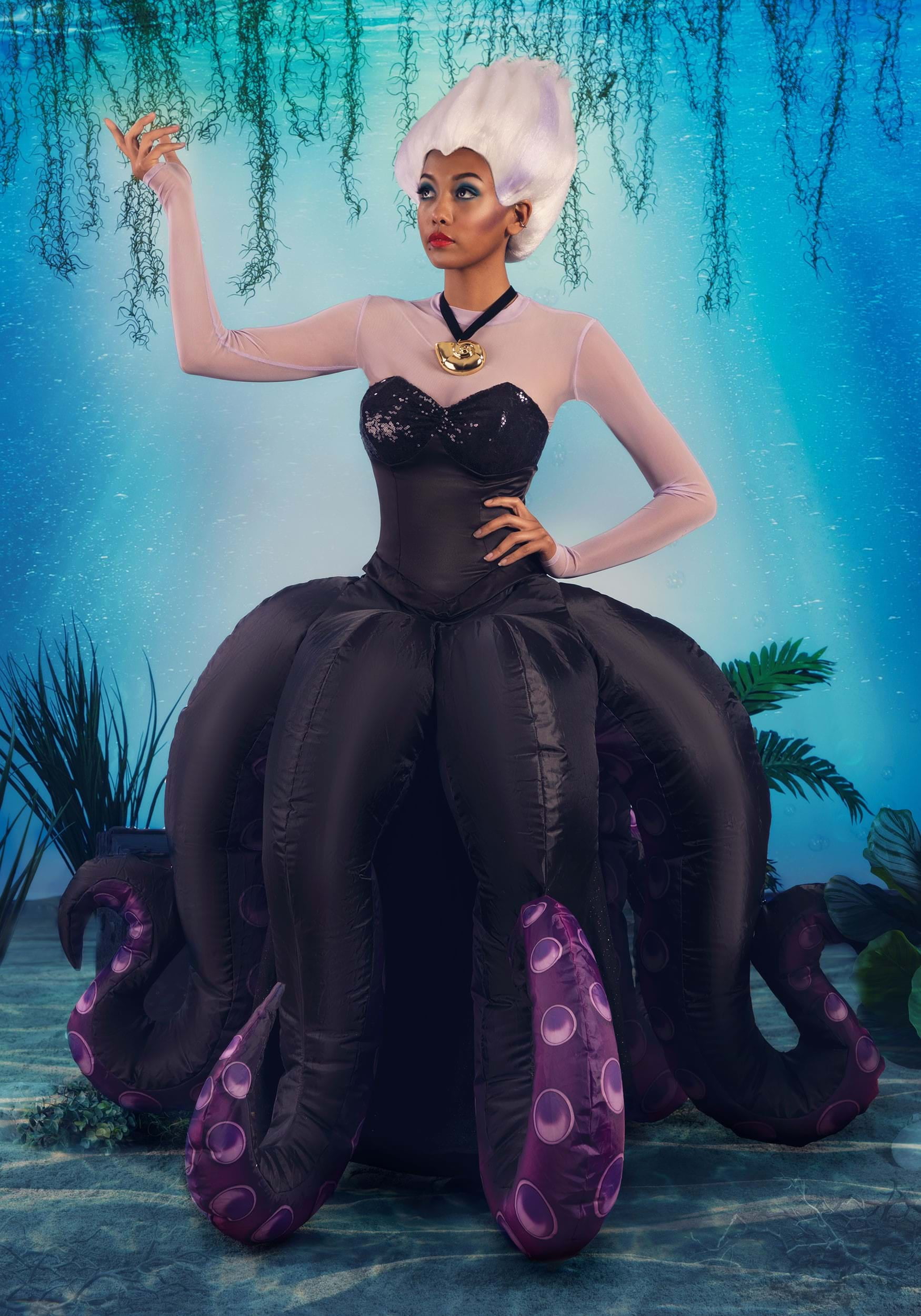 Disney Ursula Costume 2Set dハロ　仮装 Disney Ursula Costume 2Set dハロ 仮装 Adult Premium Disney