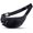 Black with Blue Logo, variant on Zol Classic Sport and Travel Fashion Fanny Pack Men Women Waist Bag 3 Pockets