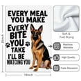 thumbnail image 3 of 2 Pcs Funny Kitchen Towels,Funny Kitchen German Shepherd Microfiber Dish Towels,Kitchen Tea Towels,Kitchen Towel Set (18" X 26"), 3 of 3
