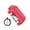 Rechargeable knottin-Red, variant on Fishing Hook Tiers Portable Knot Tying Machine Electric Knotter Fishing Line Knotting Assist Tool Tying Tools