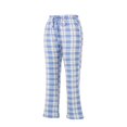thumbnail image 4 of Pantalon de Pyjama à Carreaux pour Femmes, Vêtement de Nuit, Cordon de Serrage, Coton, Bas Amples, 4 of 5