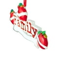 thumbnail image 5 of 2.00in Family Of 3 Ornament, Polyresin, Personalize It Dyi Project Gift OR597-3, 5 of 5