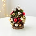 thumbnail image 2 of Handcrafted Mini Pinecone Christmas Tree Decor: Festive Tabletop Ornament!, 2 of 8