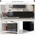 thumbnail image 3 of Modern Stylish TV Stand For 80+ Inch TV Cabinet Functional Entertainment Center With Storage Drawers TV Cabinet For Living Room Bedroom Apartments Offices, 3 of 9