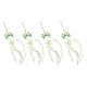 thumbnail image 1 of NUOLUX 4Ud Flores Simuladas De Wisteria Para De Con Hojas Artificiales Colgantes, 1 of 8