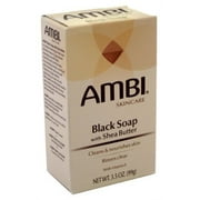 Ambi Skincare Black Soap with Shea Butter, 3.5-Ounce Package
