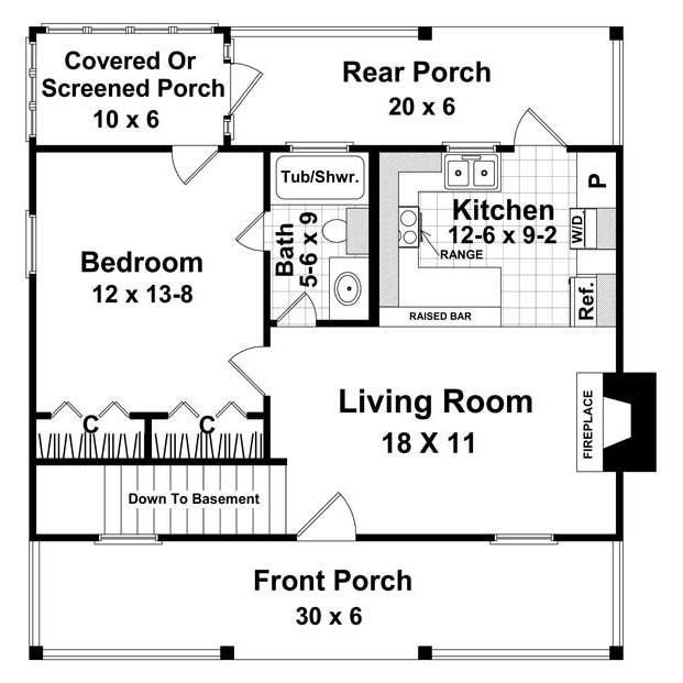 The House Designers: THD-5713 Builder-Ready Blueprints to Build a ...