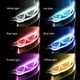 thumbnail image 1 of 12V Led Drl Car Daytime Running Light Flexible Waterproof Strip Auto Headlights White Turn Signal Yellow Brake Flow Lights 2PcsIce Blue To Yellow45cm He Qiyong unisex, 1 of 1