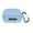 sky blue, variant on Silicone Cover Case for Soundcore P30i, Protective Earbuds Sleeve with Carabiner Headphone Case All-Round Protection for Soundcore P30i, Drop-Proof and Dustproof Earphone Accessories