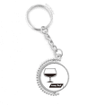 thumbnail image 1 of snowball with its cup rotatable keyholder disc accessories chain clip, 1 of 3