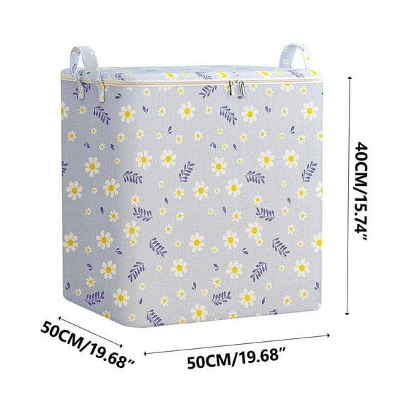 SPOORYYO Non-woven Zipper Storage Bag,Versatile Non-woven Zipper Storage Bag - Perfect for Moving and Travel, Large Capacity for Quilt and Clothing Storage Needs