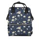 thumbnail image 1 of Easygdp Daisies Flowers para Bolsa de Bebé de Gran Capacidad con Múltiples Bolsillos, Bolsa de Pañales para Padres, Bolsa de Viaje Organizada y Elegante, 1 of 6