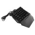 thumbnail image 4 of Clavier de Jeu à une Main, Mini Clavier de Jeu Design Ergonomique Facile à Utiliser RGB Rétroéclairage pour la Maison, 4 of 8