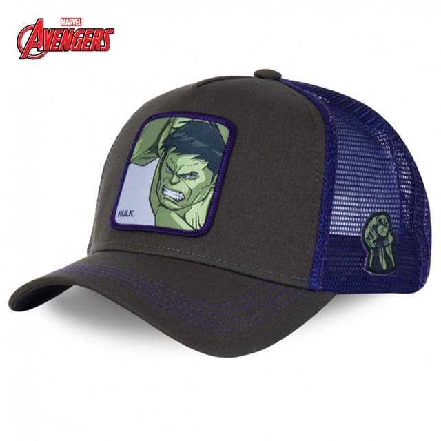 Gorra de béisbol de algodón con estampado de dibujos animados para hombre y mujer, gorro de béisbol de Disney, Marvel, Spiderman, Snapback, alta calidad Fivean unisex