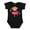 AB-Black, variant on Ballerina Dance Monkey Girls Baby Bodysuit