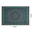thumbnail image 2 of Lovote 2 Pcs Classic Area Rug Traditional Oriental Carpet Vintage Floor Rug 2.6'x 4' Non Slip Mat for Living Room Bedroom Farmhouse, Green, 2 of 5