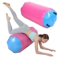 thumbnail image 3 of Koiauber Air Roller Gymnastics Barrel,Inflatable Tumbling Roller Air Mat with Air Pump,Back Handspring Training Air Tumbler Octagon Barrel for Home Use,Gym Training, 3 of 7