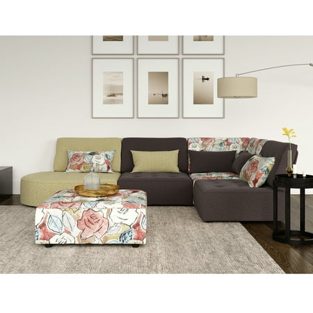 Homesvale Monolia Modular Sectional Sofa in Multi Fabrics