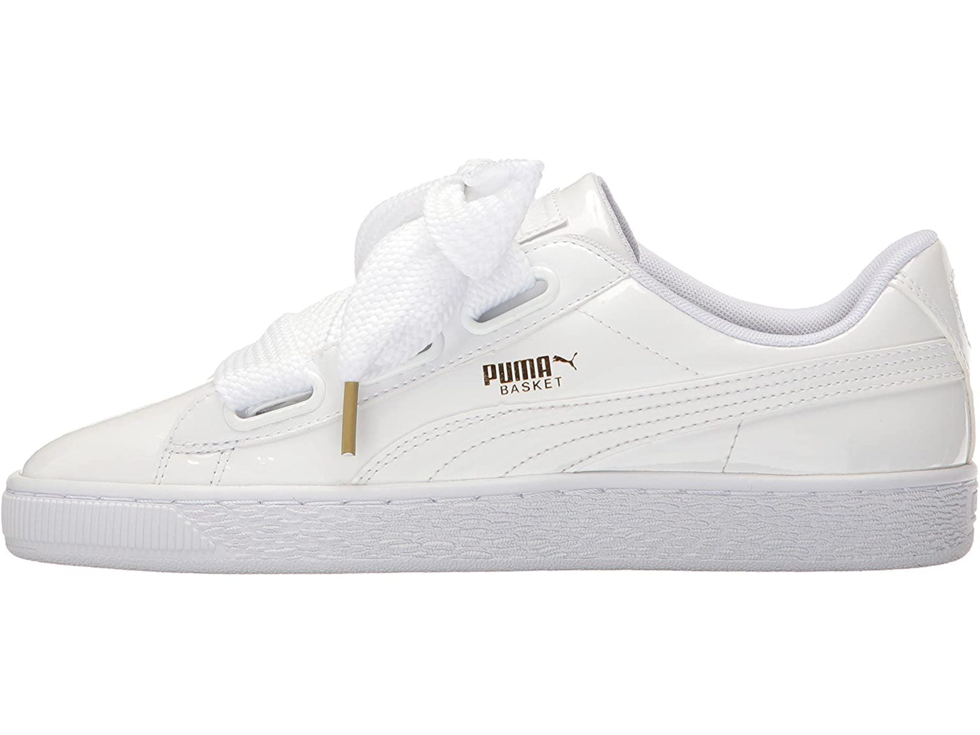 Puma Basket Heart Patent Women's Sneakers Puma White363073-02