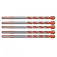 thumbnail image 3 of brocas de 6 mm con cabezal de aleación multifuncional y vástago triangular para abrir agujeros en paredes de madera., 3 of 9
