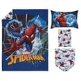 thumbnail image 3 of Marvel Spiderman to the Rescue 4 Piece Toddler Bed Set, 3 of 8