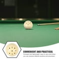 thumbnail image 3 of FESTFENDS Beige Cue Ball for Billiards High Precision Durable Wear Resistant Smooth Surface for Chinese 8 Ball Training, 3 of 8