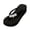 Black, variant on enyan Summer Slippers for Women Womens Arch Support Flip Flops Ladies Comfort Lightweight Soft Yoga Mat Cushion Walking Thong Sandals,Black,Size 8.5