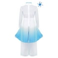 thumbnail image 2 of Aislor Kids Girls Chinese Traditional Dance Cheongsam Style Costume Yangko Classical National Dress Set with Pants, 2 of 7