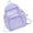 A, variant on Japanese College Student Large Capacity Nylon Backpack Pin Display Itabag School Bag with Clear Pocket for Unisex