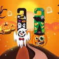 thumbnail image 7 of Halloween Crafts for Student Vampire Door Hanger Kit Halloween Party Favors Fun Diy Activities with Cardstock Paper and Foam for Holiday Home Decor 3 Piece Set, 7 of 7