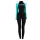 thumbnail image 4 of Traje de neopreno de cuerpo completo Traje de buceo de una pieza para mujer (Negro M) Ehuebsd Para estrenar, 4 of 9