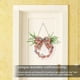 thumbnail image 2 of Cartel de bienvenida de fiesta, puerta de entrada, granja, plantas verdes de madera, Bowknot, colgante de pared, porche de primavera, decoración exterior A Advancent HA009517-01B, 2 of 4