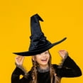 Hwkond Halloween Wizard Hat Halloween Wizard Hat Witch Hat Adult Women